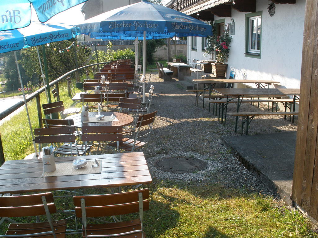 Hotel Alpengasthof zur Loisach Grossweil Exterior foto